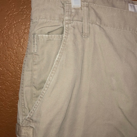Armani Exchange Khaki Cargo Shorts - Size 31 - Picture 4 of 8